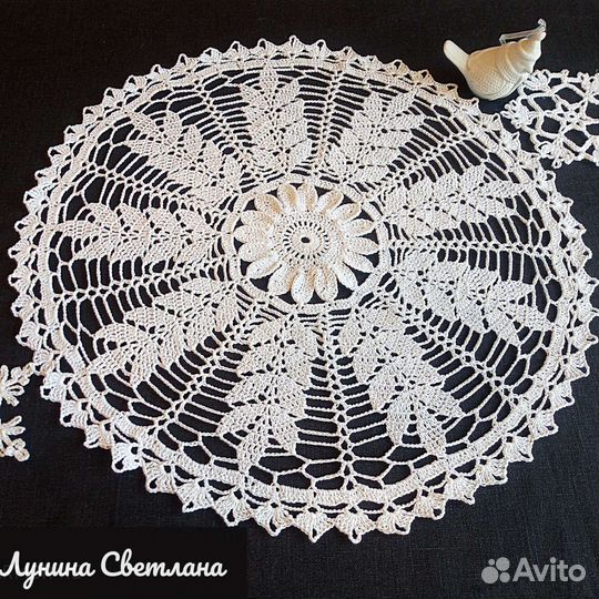 Салфетка крючком
