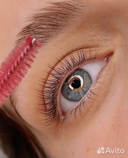 Ламинирование ресниц + окрашивание + ботокс