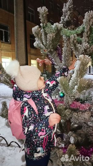 Зимний комплект шапка+снуд