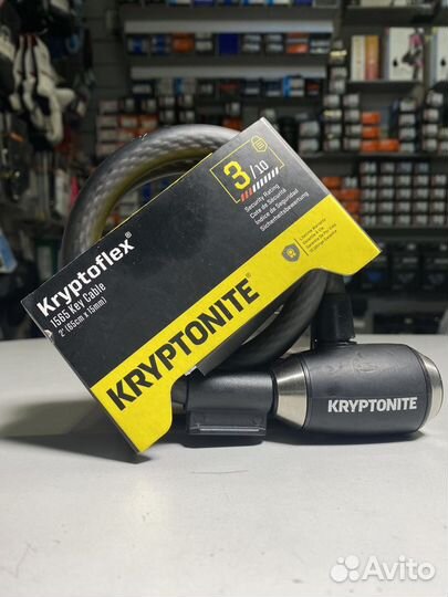 Замок велосипедный Kryptonite Kryptoflex 1565 Key