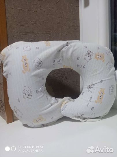 Надувной круг для купания (с хлопковым чехлом)