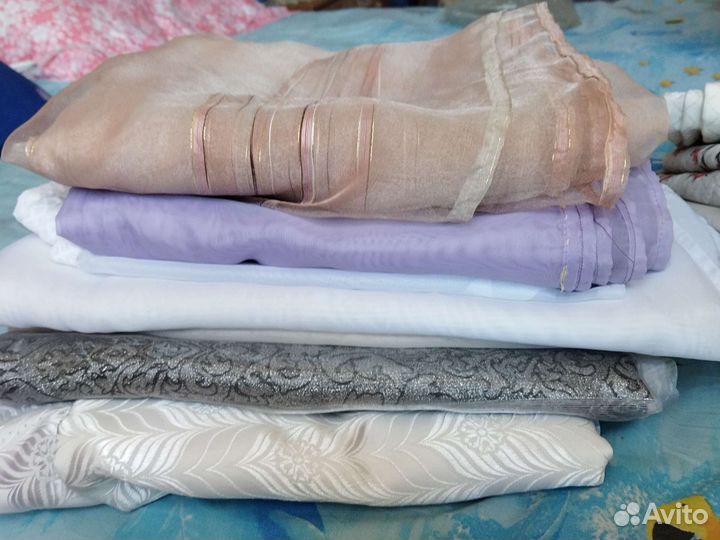 Шторы, тюль новые и бу