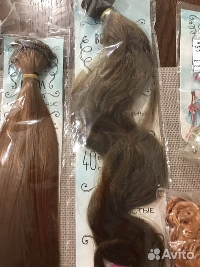 Кукольные волосы,трессы