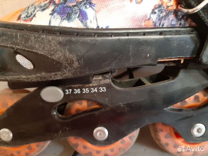 Роликовые коньки детские раздвижные