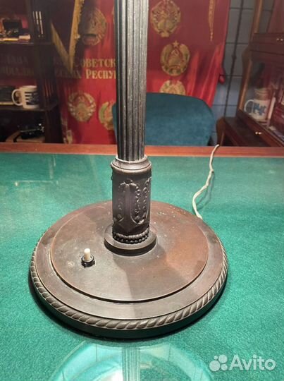Лампа настольная сталинская