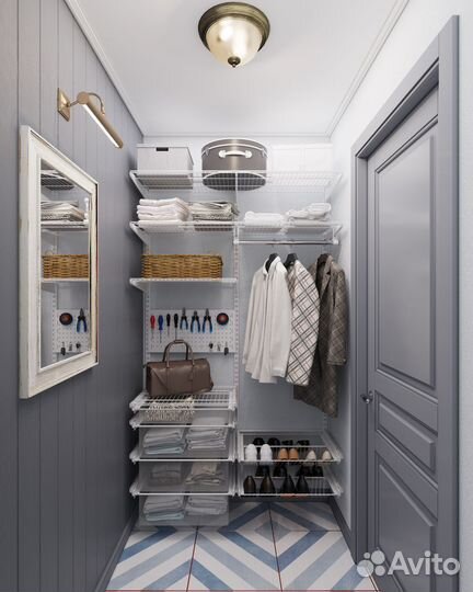 Гардеробная система Титан (Titan-GS) под ключ