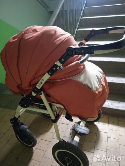 Коляска 2 в 1 adamex enduro