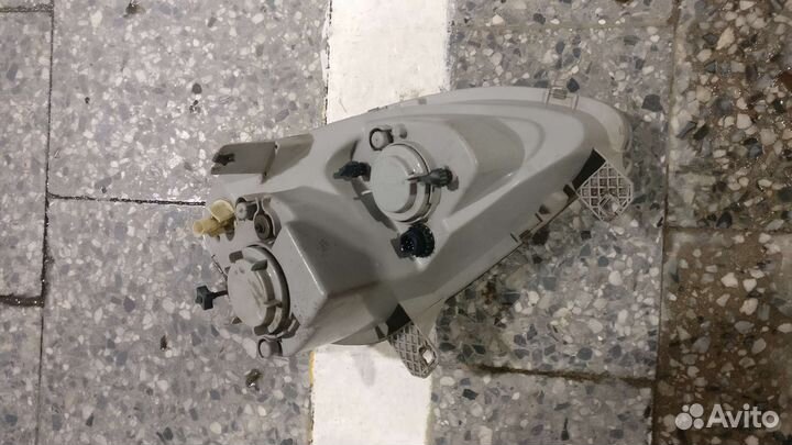 Фара левая Газель, пластик