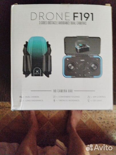 Квадрокоптер дрон с 2 камерами