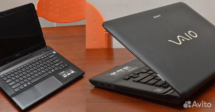 Ноутбук для работы и дома Sony Vaio SVE1411E1RB