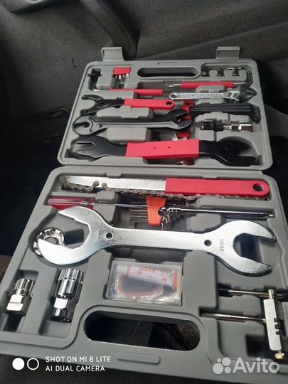 Набор инструментов для велосипеда в кейсе