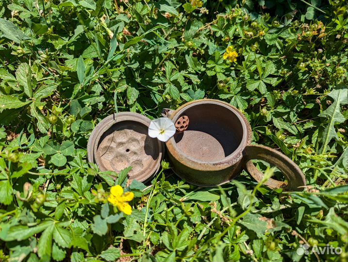 Уникальный чaйник дровяного обжига