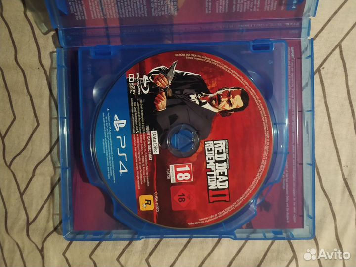 Red dead redemption 2 ps4 диск. обмен