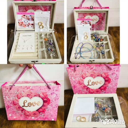 Набор для создания браслетов Пандора в шкатулке