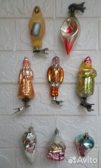Елочные игрушки СССР