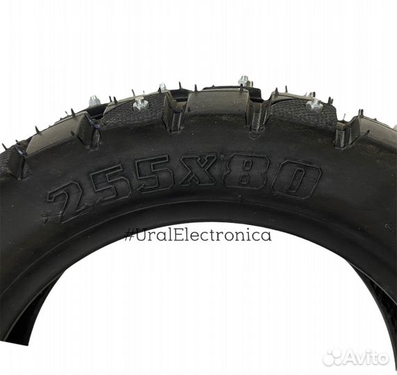 Покрышка 255x80 шипованная д/электросамоката Kugoo