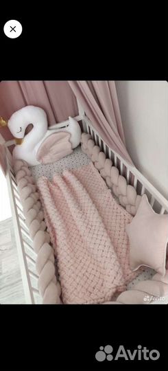 Бортик косичка