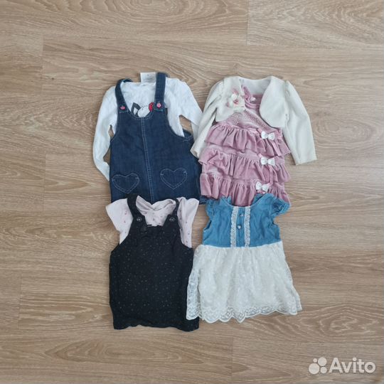 Платье и сарафаны для девочки 98 и 104 пакетом