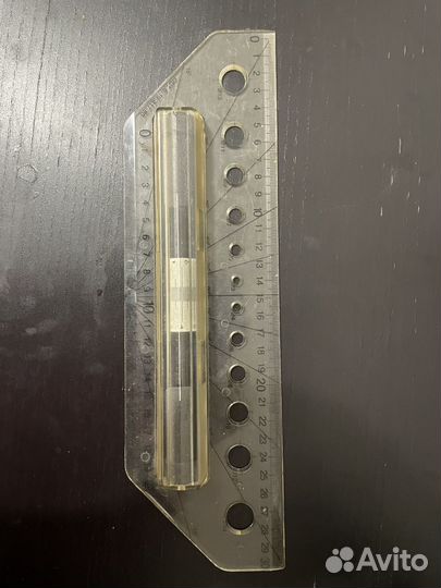 Рейсшина, каталка, 30 см