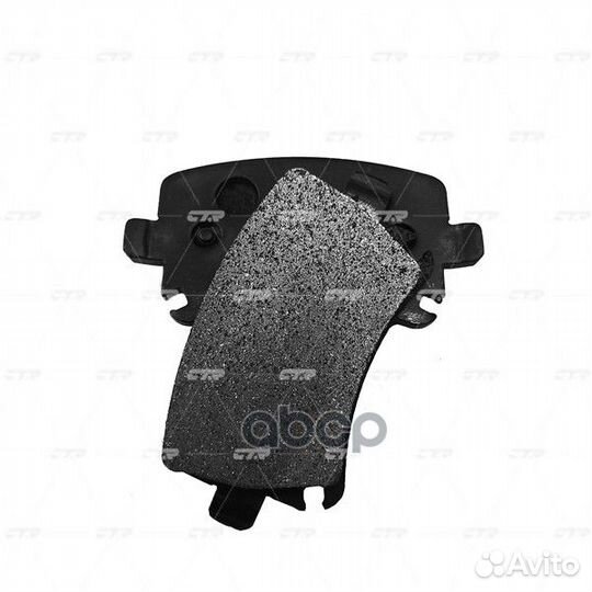 Ckvw-8 колодки тормозные дисковые зад CTR 257