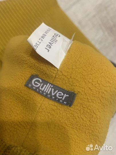 Шапка, шарф и варежки Guliver