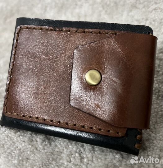 Портмоне ручной работы из натуральной кожи