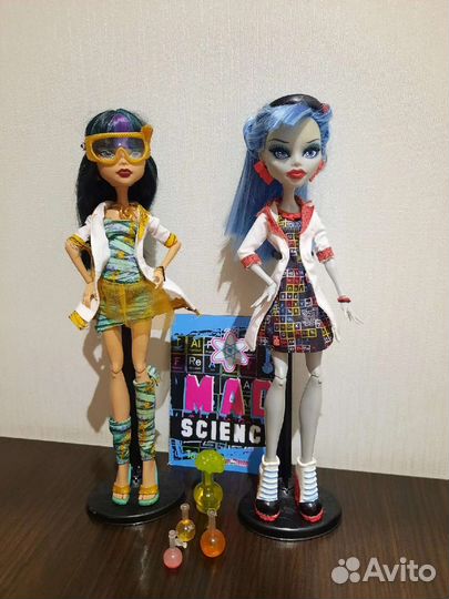 Кукла Монстер Хай Скелита Калаверас, Клео и Гулия