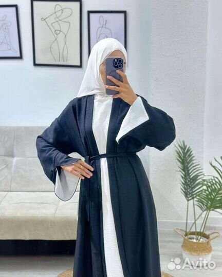 Мусульманское платье двойное
