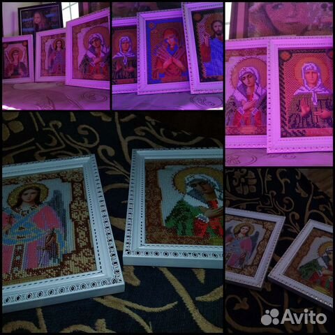 Вышивка бисером иконы