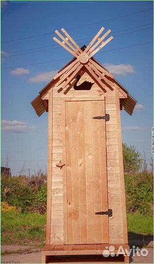 Уличный туалет домик с установкой DST