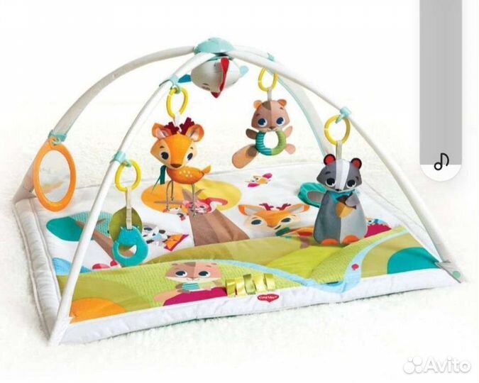 Развивающий коврик tiny love сказочный лес