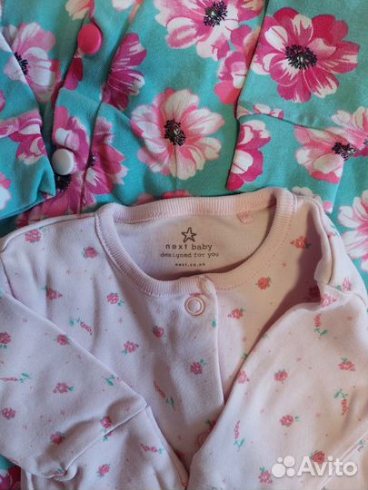 Слипы для новорожденных 1-3 мес