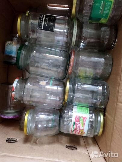 Банка стеклянные