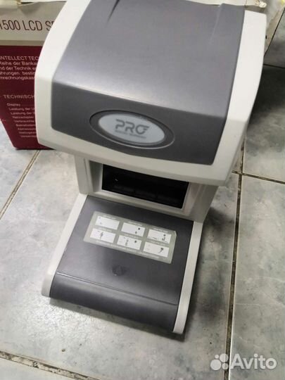 Детектор банкнот pro-1500 lcd