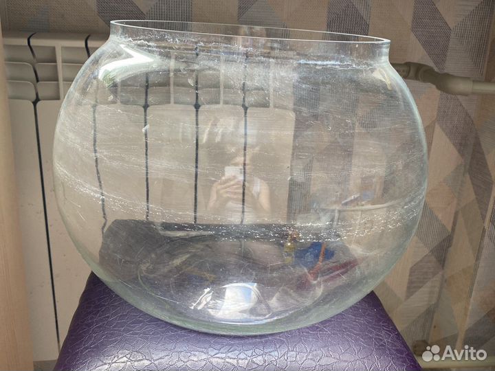 Аквариум круглый 20 литров