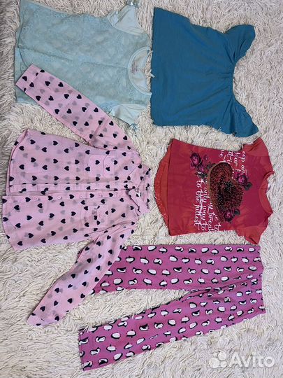 Вещи для девочки 110 116 (27 предметов)