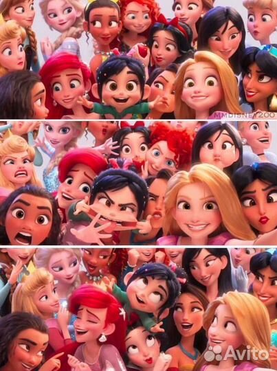 Куклы новые Комфи принцессы: Ариэль,Золушка,Аврора