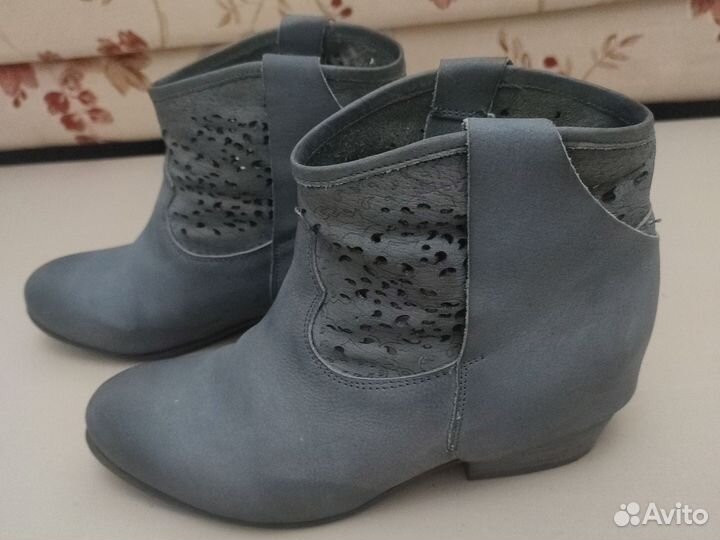 Ботильоны натуральная кожа 40