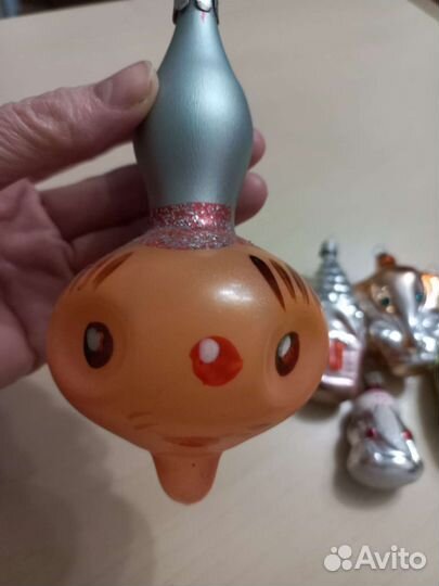 Елочные игрушки СССР советские