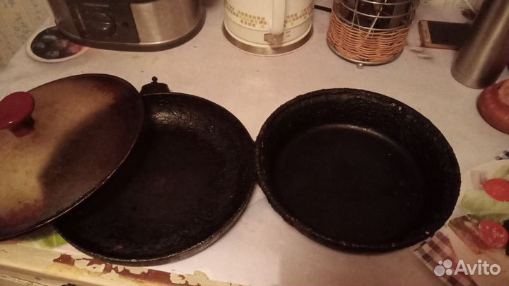 Сковородка бу 2 шт