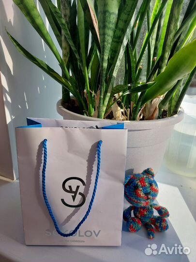 Золотые серьги с фианитами