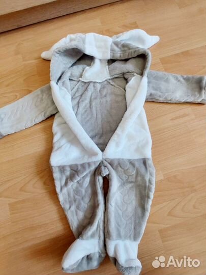 Костюм зайки 74 - 80 размер