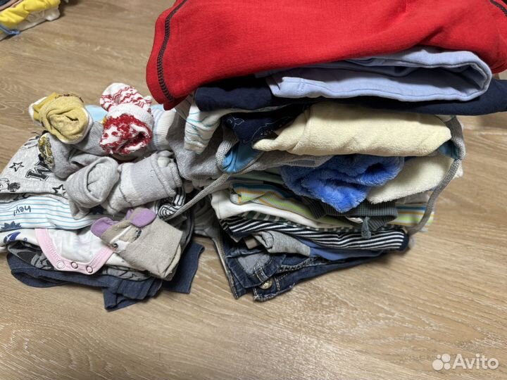 Вещи на мальчика пакетом до года