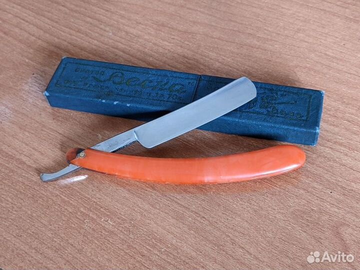 Опасная бритва СССР 1968г зтв 