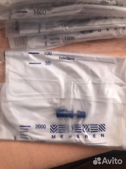 Мочеприемник 2000 мл прикроватный