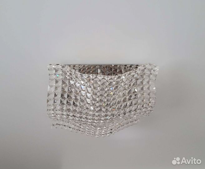 Светильник потолочный хрустальный 560х560