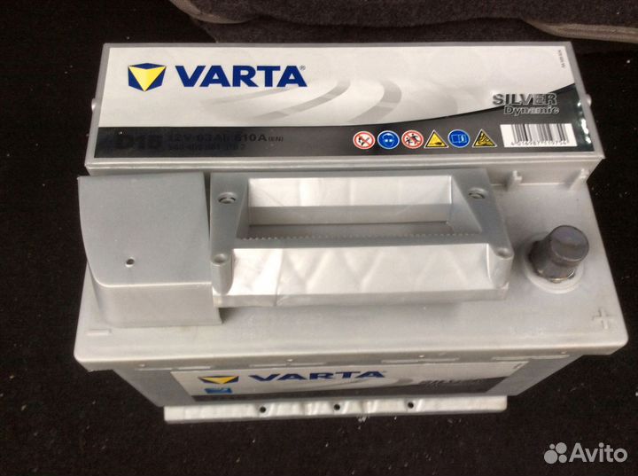 Аккумулятор varta 63ah