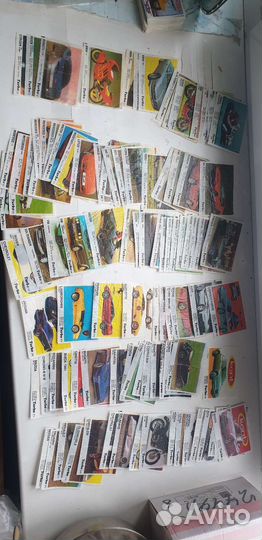 Вкладыши от жвачки турбо