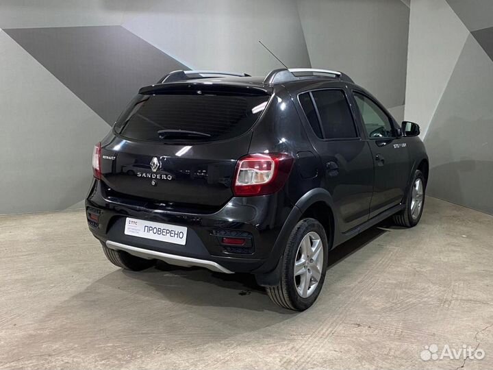 Renault Sandero Stepway 1.6 МТ, 2017, 80 566 км