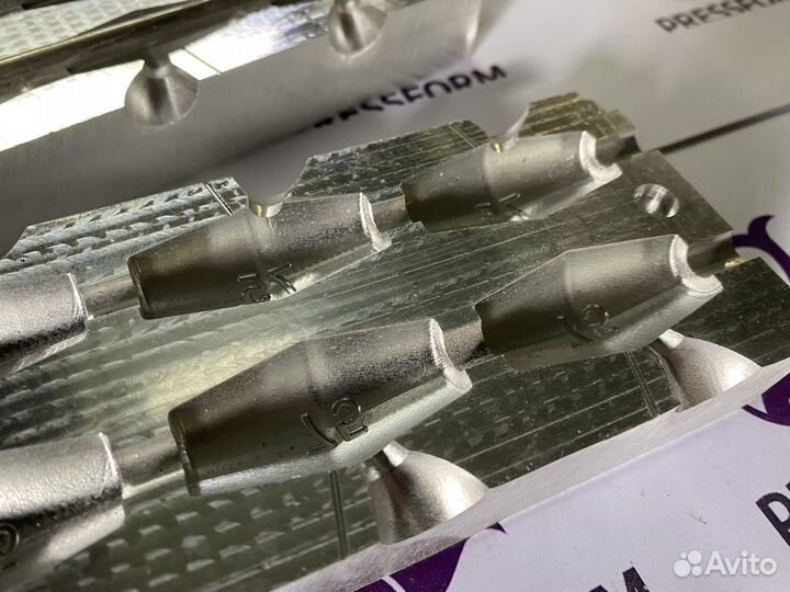 Форма чпу для литья грузил (Оливки под сети)